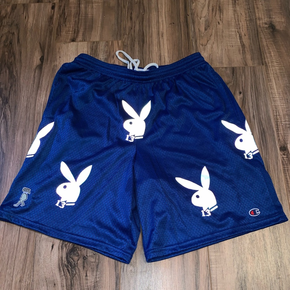 QuarterFinal Reflective Playboy Shorts